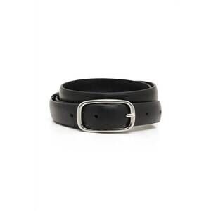 NEW PART TWO women's lican leather belt in black
